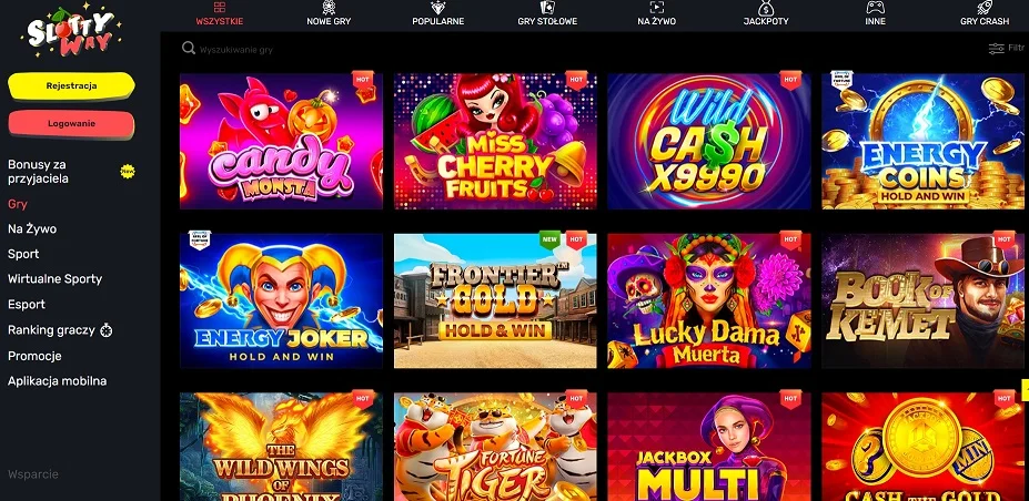 Automaty do gry na pieniądze w slottyway